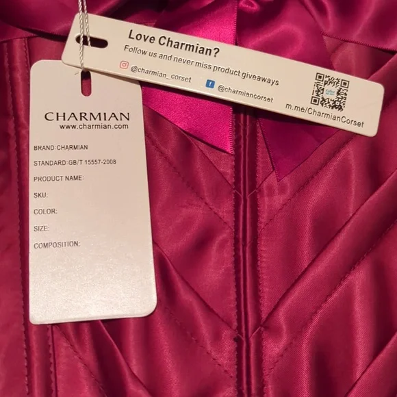 Classic Satin Corset - Picture 9 of 10